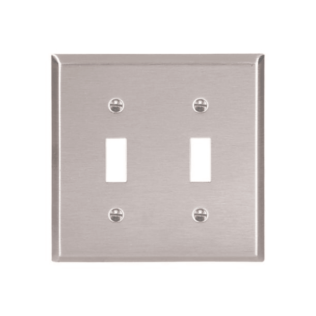 Toggle Wallplate - 93072-SP EATON