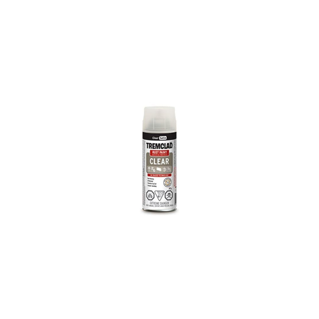 TREMCLAD® Oil Based Rust Paint Aerosol Spray - Clear - TESCO Building Supplies 