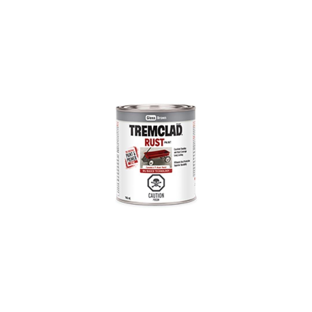 TREMCLAD® Oil Based Rust Paint - Gloss Brown - TESCO Building Supplies