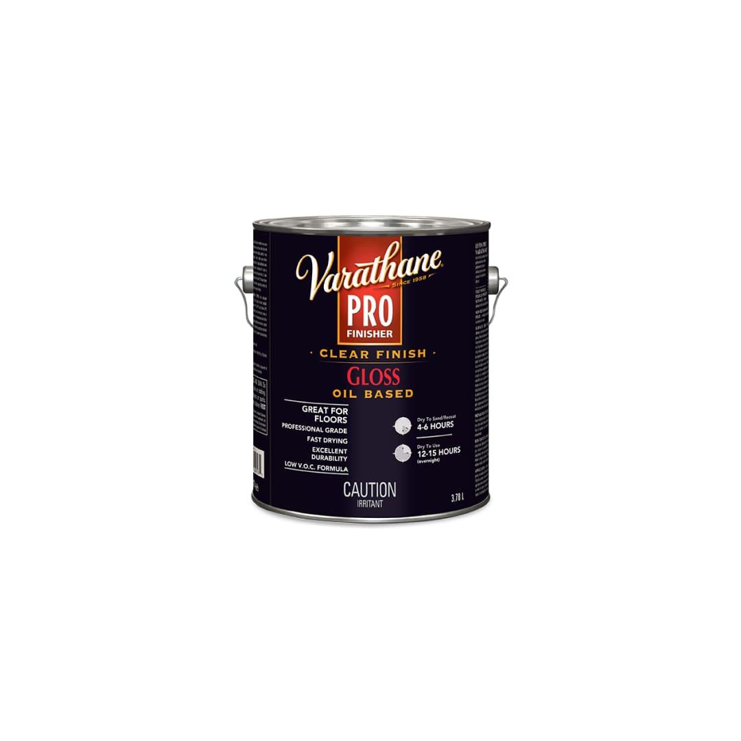 Varathane Gloss Oil-Based ProFinisher Clear Finsh - TESCO Building Supplies