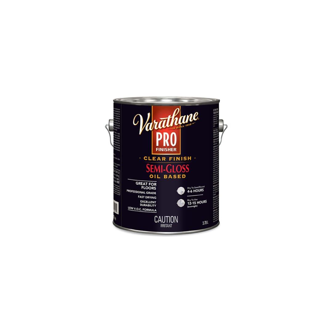 Varathane Semi-Gloss Oil-Based ProFinisher Clear Finish - TESCO Building Supplies