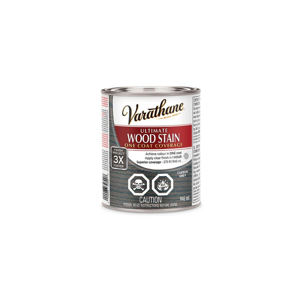 Varathane Ultimate Wood Stain - Carbon Grey - TESCO Building Supplies 