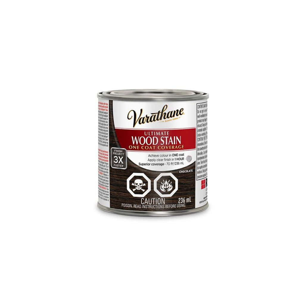 Varathane Ultimate Wood Stain - Chocolate - TESCO Building Supplies 