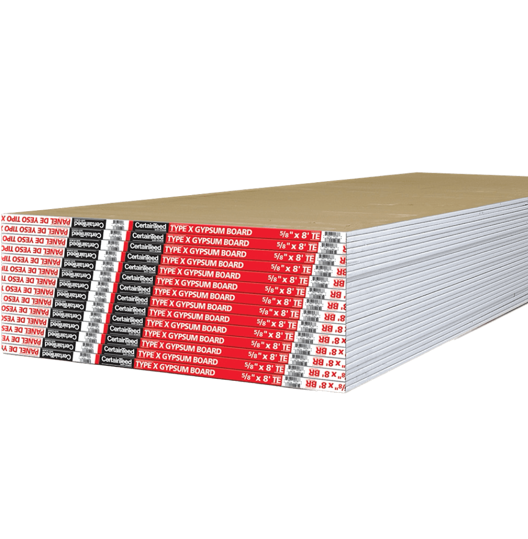 5/8 in. X 4 ft. X 8 ft. Type X Fire Resistant Drywall CERTAINTEED