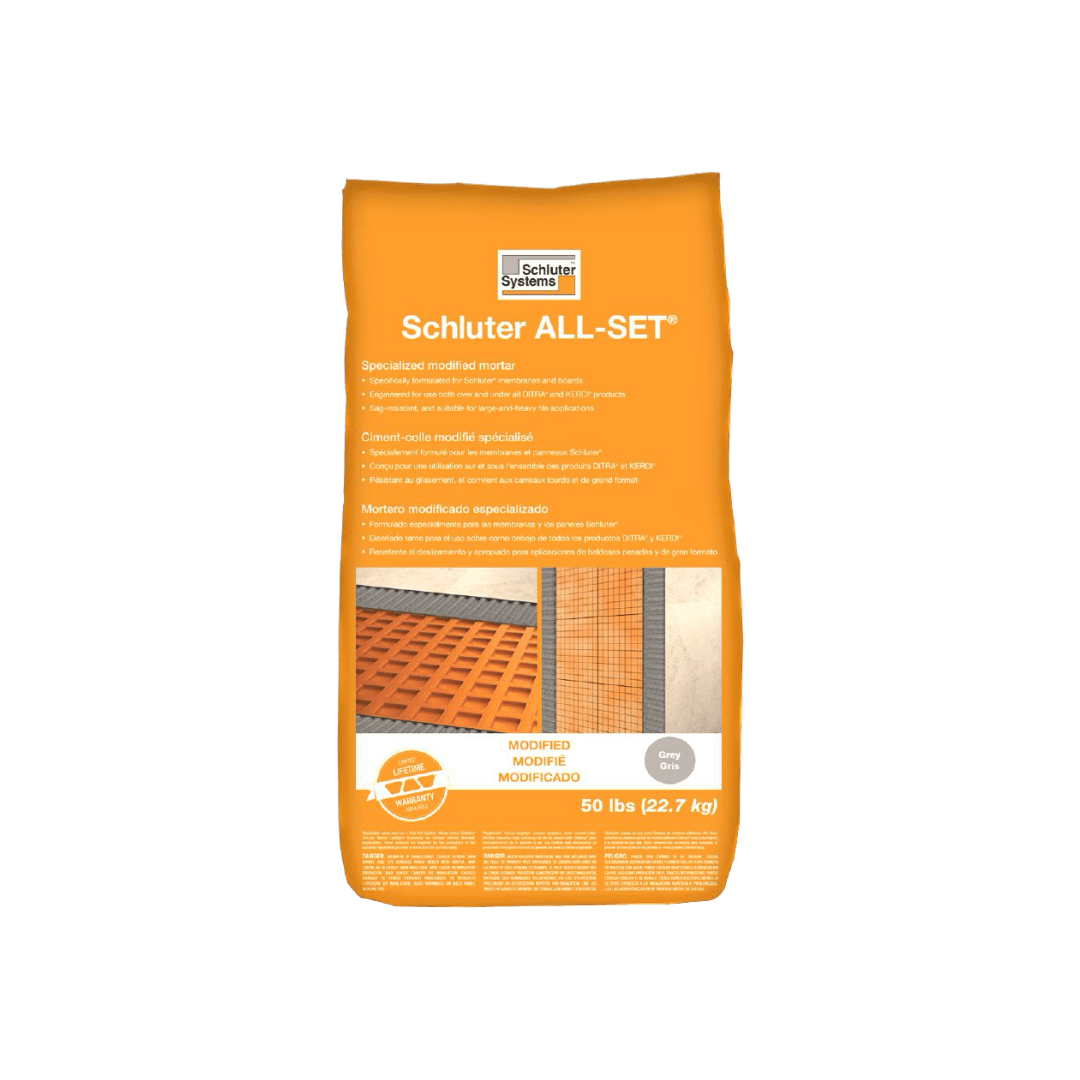 Specialized Modified Thin-Set Mortar Schluter ALL-SET®