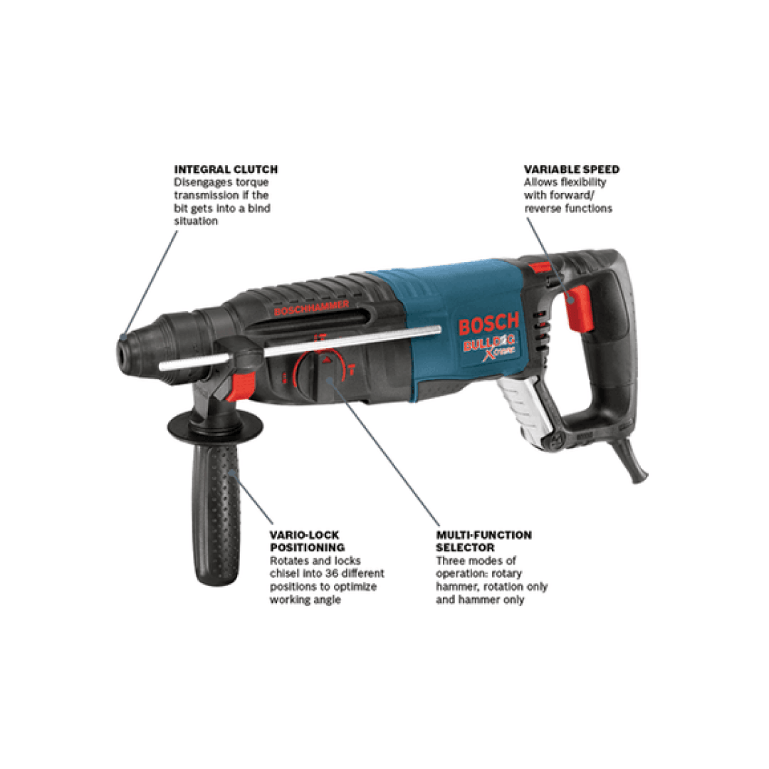 11255VSR - SDS-Plus® Bulldog™ Xtreme 1 in. Rotary Hammer BOSCH