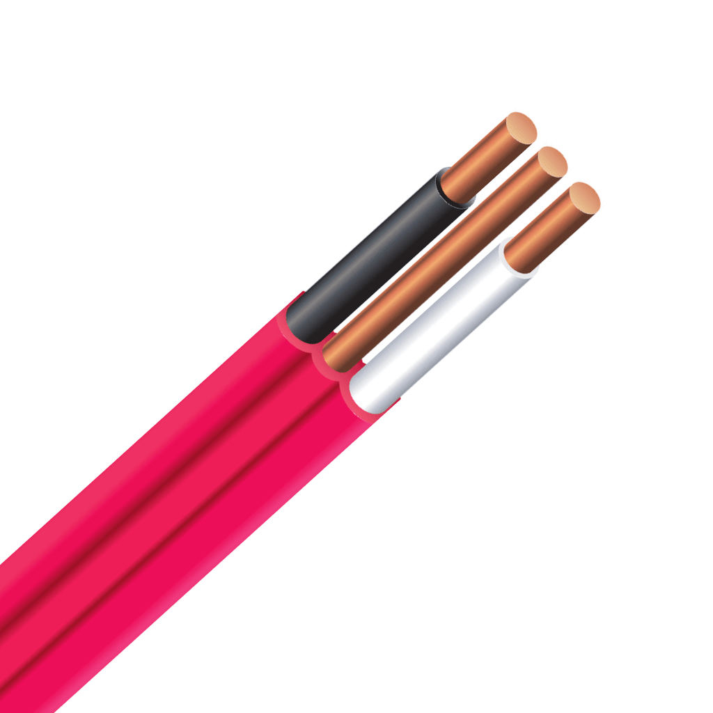12/2 NMD90 Romex® SIMpull® Red Electrical Wire SOUTHWIRE