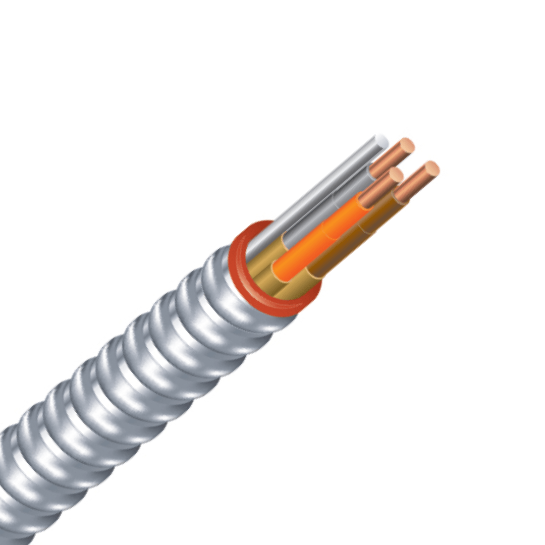 12/3 Armorlite® AC90 Gray/Brown/Orange Electrical Wire SOUTHWIRE