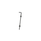 18″ Cane Bolt | Black Galvanized Steel - CBW - TESCO Building Supplies 