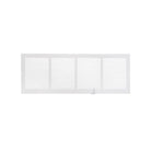 24" x 6" Painted Return Air Sidewall Grille - RG0513 - TESCO Building Supplies 