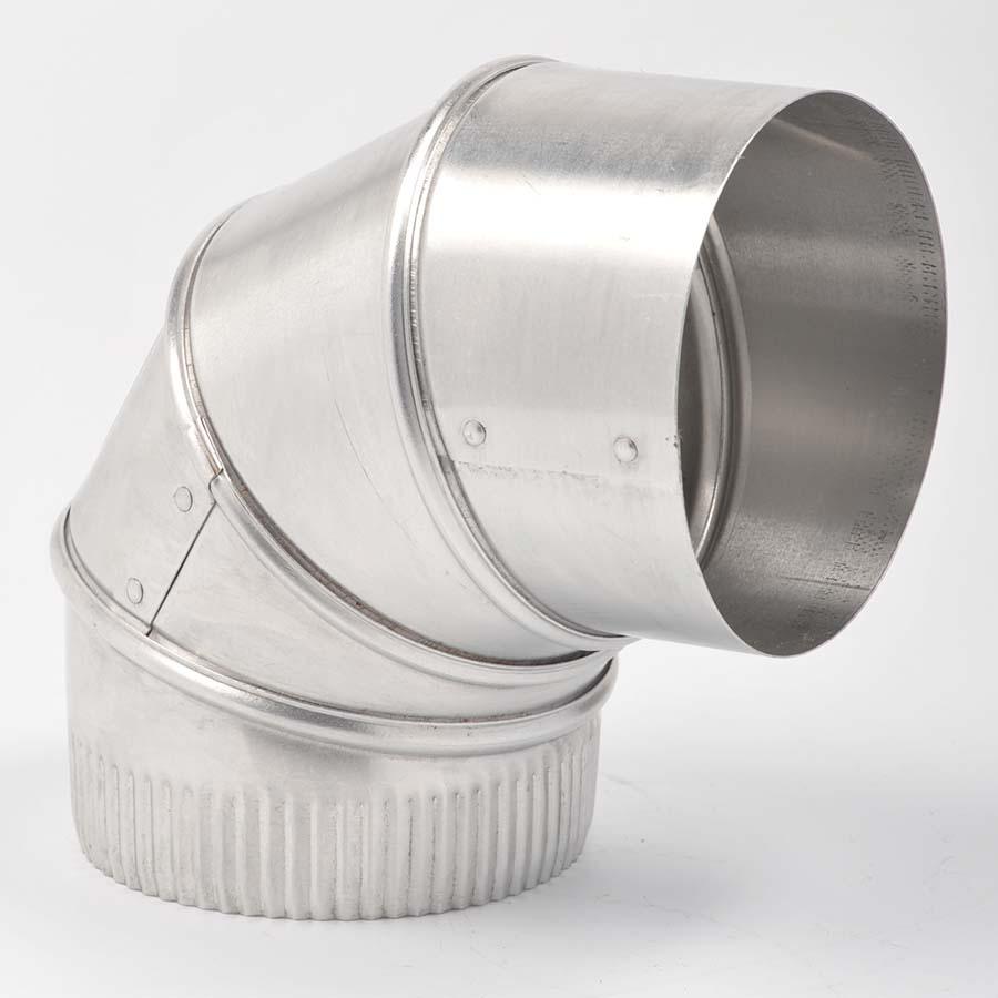 28 Gauge Galvanized 90 Degree Elbows Duct Fitting DON PARK