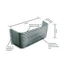 36" W x 12" P x 12" H Window Well 22 Ga. - TESCO Building Supplies 