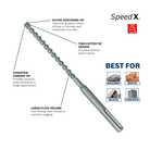 3/8 In. x 13 In. SDS-max® Speed-X™ Rotary Hammer Bit - HC5005 - TESCO Building Supplies 