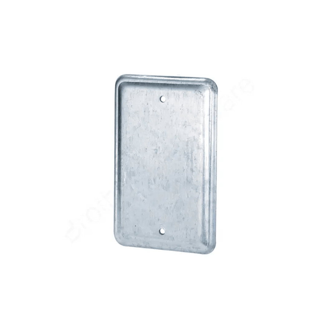 4" x 2-1/2" Utility Electrical Box Blank Cover - 11C4 - TESCO Building Supplies 