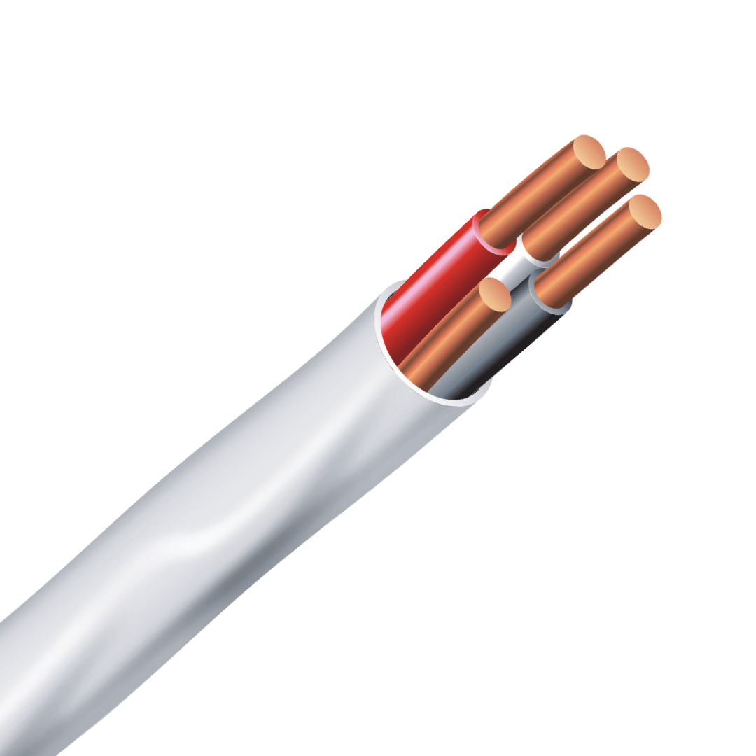 6/3 NMD90 Romex® SIMpull® White Electrical Wire – TESCO Building Supplies