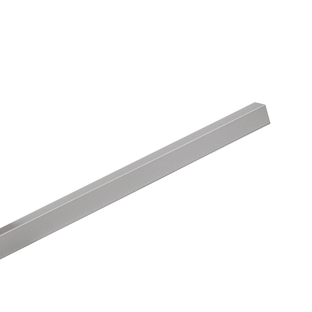 7/8 in x 7/8 in x 12 ft White Metal Wall Angle / Mould for Ceiling Suspension System - TESCO Building Supplies 