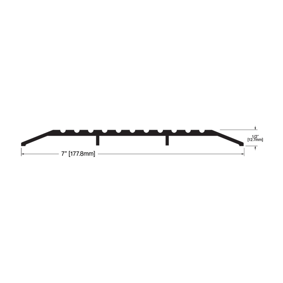 Crowder Frame KN Crowder CT-12 Threshold – 7” W x 1/2” H – TESCO Building Supplies
