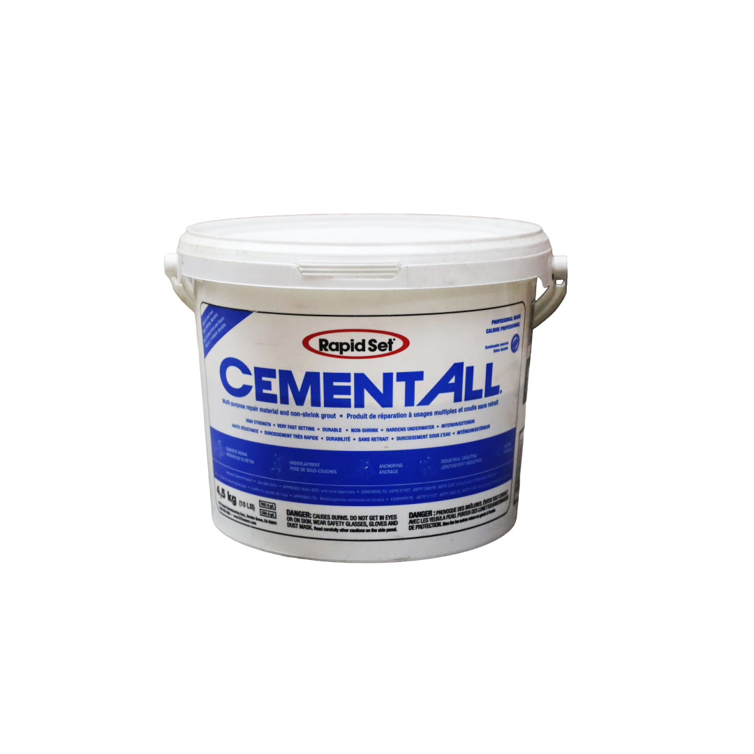 Cemant Set Rapid Set Cement All 4.5kg 10Lb – TESCO Building Supplies