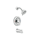 Adler Chrome Posi-Temp® Tub / Shower - L82839 Moen