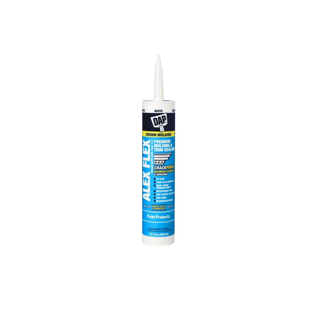 ALEX FLEX® Premium Molding & Trim Acrylic Latex Siliconized Sealant 10.1FL OZ - TESCO Building Supplies 