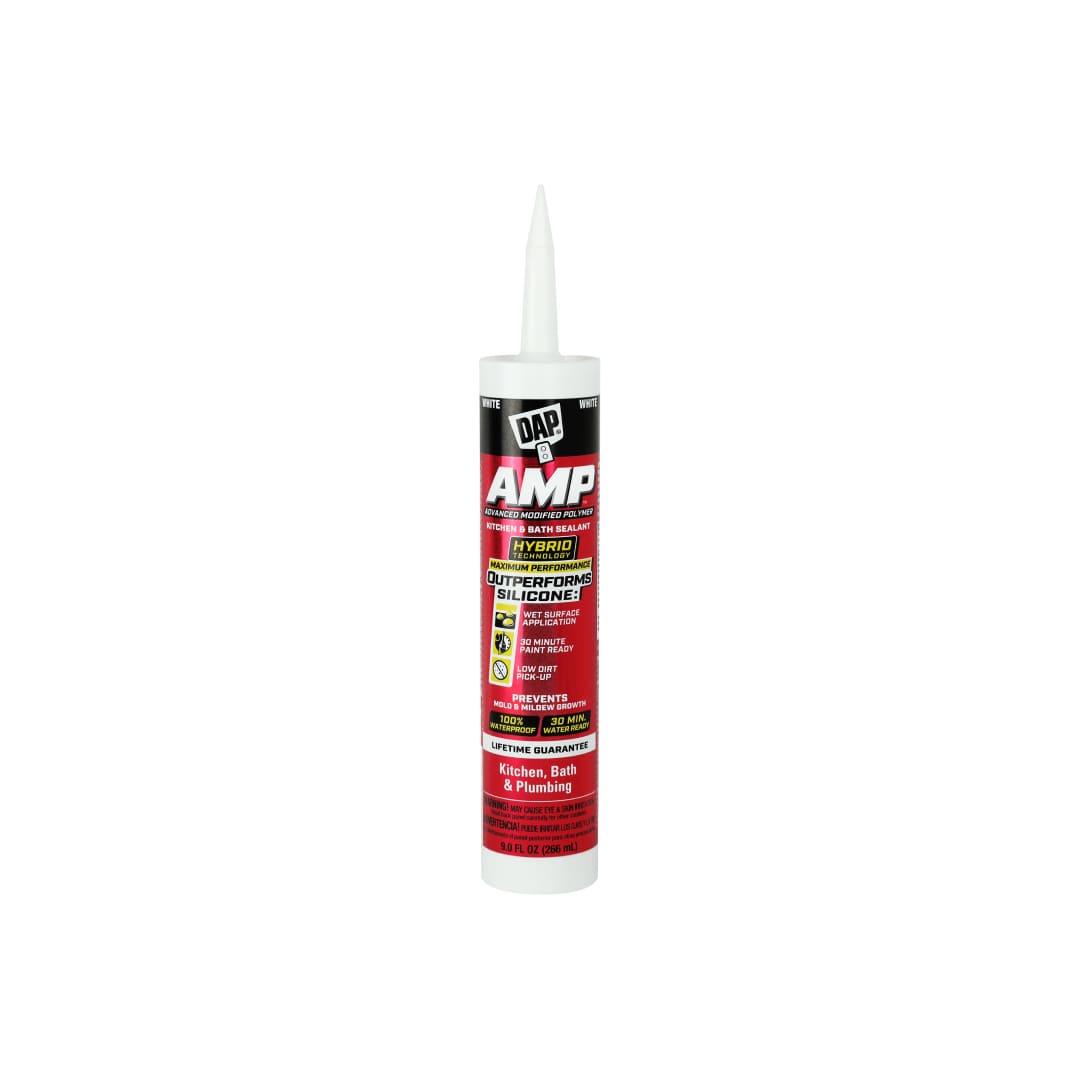 AMP Advanced Modified Polymer Waterproof Kitchen, Bath and Plumbing Sealant 300ml - TESCO Building Supplies 