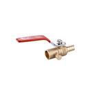 Ball Valve 1/2" Solder x Pex With Drain - 611041-PCBVD - TESCO Building Supplies 