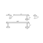 Bathroom Hardware Set - BAK114 KODAEN INC.