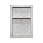 Bathroom Shower Shampoo Quartz Niche with Shelf - S - TESCO Building Supplies 