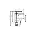 Bathroom Sink Faucet - F11126 KODAEN INC.