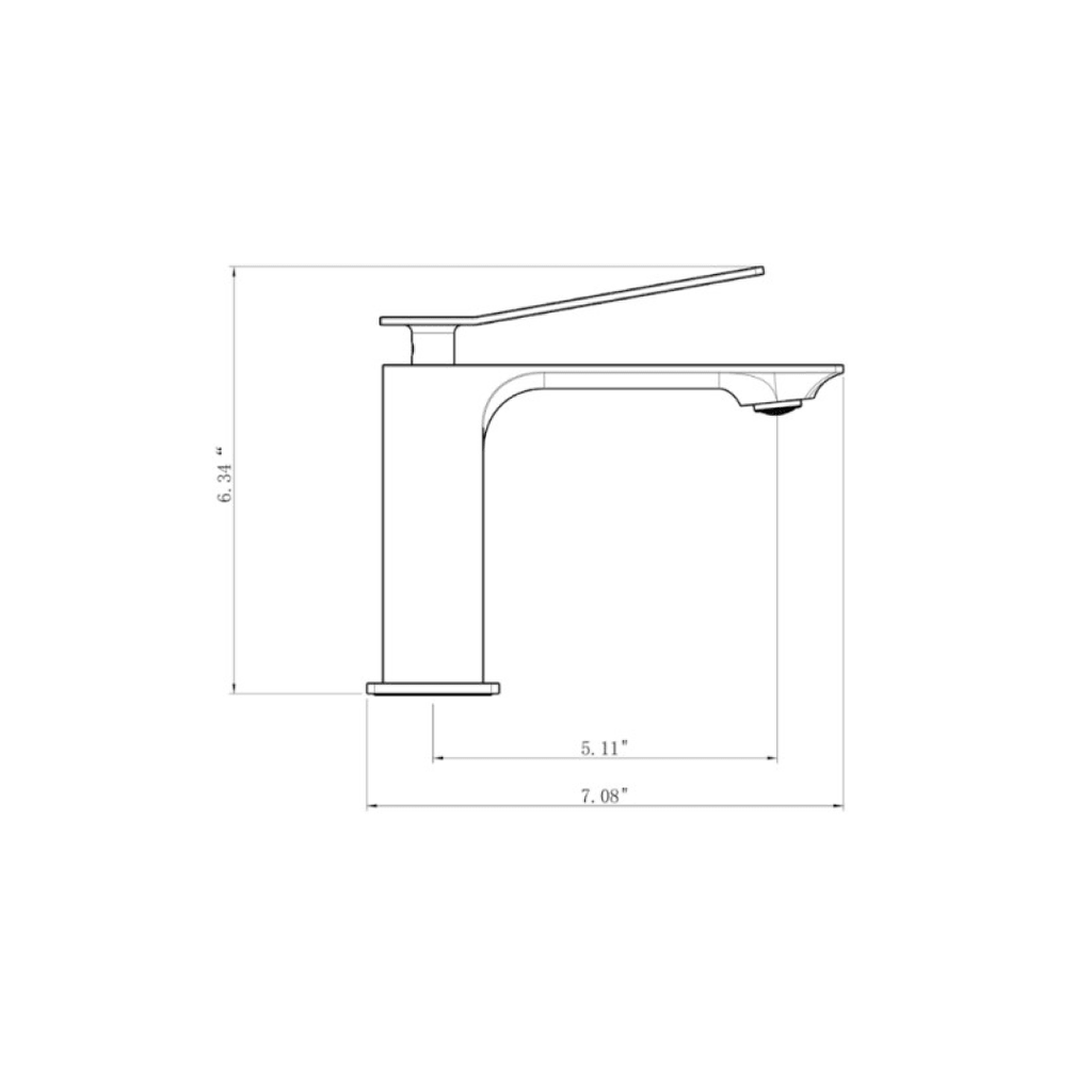 Bathroom Sink Faucet - F11223 KODAEN INC.