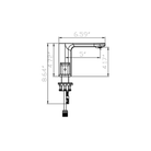 Bathroom Sink Faucet - F13127 KODAEN INC.