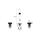 Bathroom Sink Faucet - F13510 KODAEN INC.