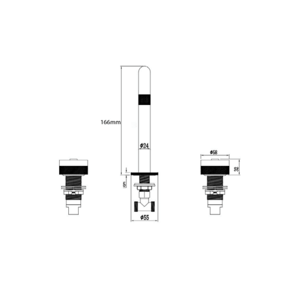 Bathroom Sink Faucet - F13510 KODAEN INC.