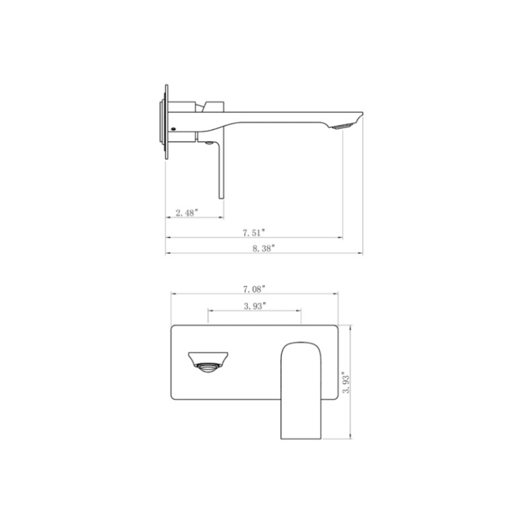 Bathroom Sink Faucet - F14127 KODAEN INC.