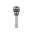 Bathroom Vanity Sink Drain in Chrome - C - TESCO Building Supplies 