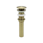 Bathroom Vanity Sink Pop-up Drain in Gold - 26026 - TESCO Building Supplies 