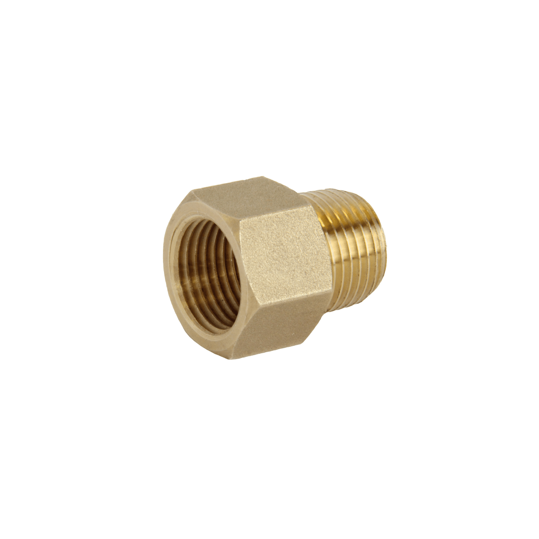 Brass Adapter 1/2″ MPT x 1/2″ FPT - 6110871-BMFA - TESCO Building Supplies 