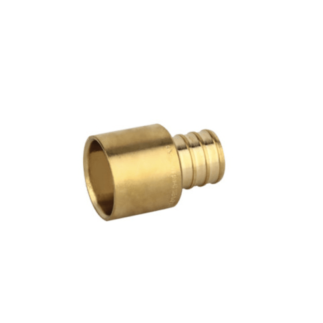 Brass Pex Adapter 1" Pex x 1" Female Sweat - 611633-BPSA - TESCO Building Supplies 