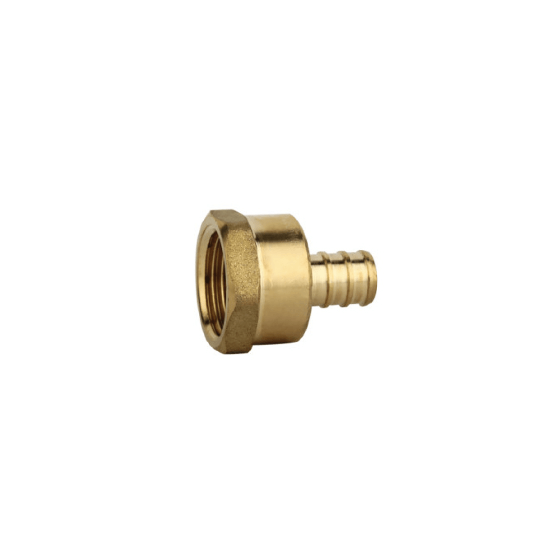 Brass Pex Adapter 1/2" Pex x 1/2" FPT - 611811-BPFA - TESCO Building Supplies 