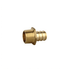 Brass Pex Adapter 1/2" Pex x 3/4" MPT - 611712-BPMA - TESCO Building Supplies 