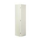 Colonial Primed Textured Molded Flush Composite Closet Bi-Fold Door Set - TESCO Building Supplies 