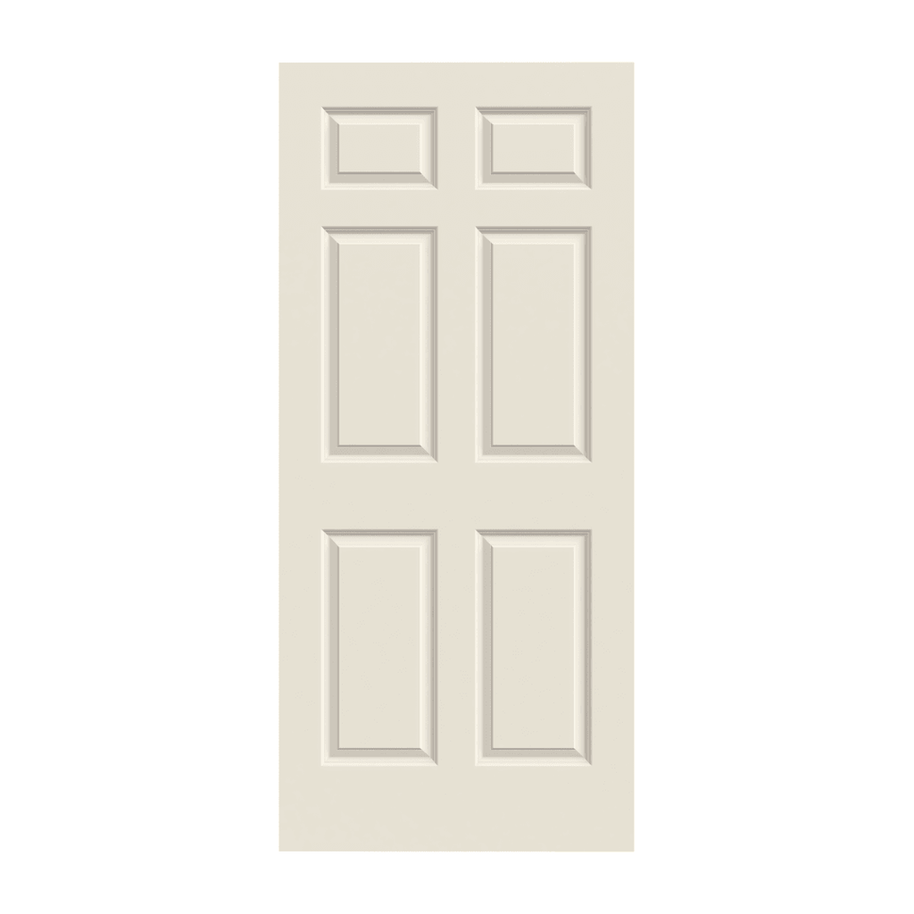 Colonist Textured 6 Panel Hollow Door JELD-WEN