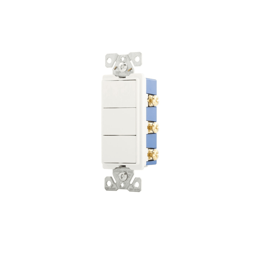 Commercial Grade Combination  Single-pole Switch - 7729W-BOX EATON
