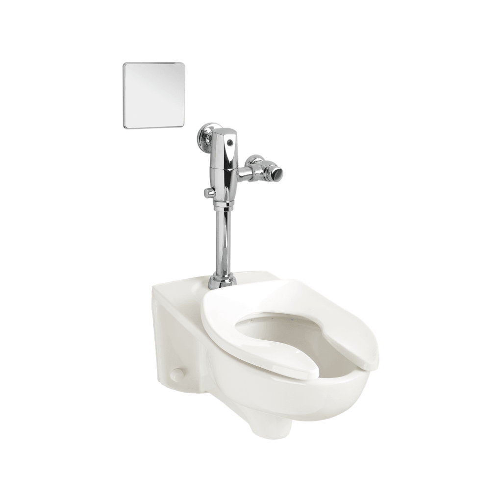 Commercial Wall Hung Toilets Afwall™ Millennium™ Top Spud Elongated EverClean™ Bowl - Model: 3351101.020 - TESCO Building Supplies 