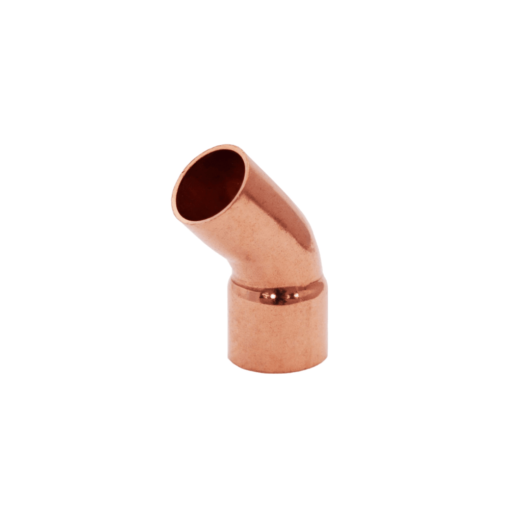 Copper Fitting 45° Street Elbow 1" - TESCO Building Supplies 