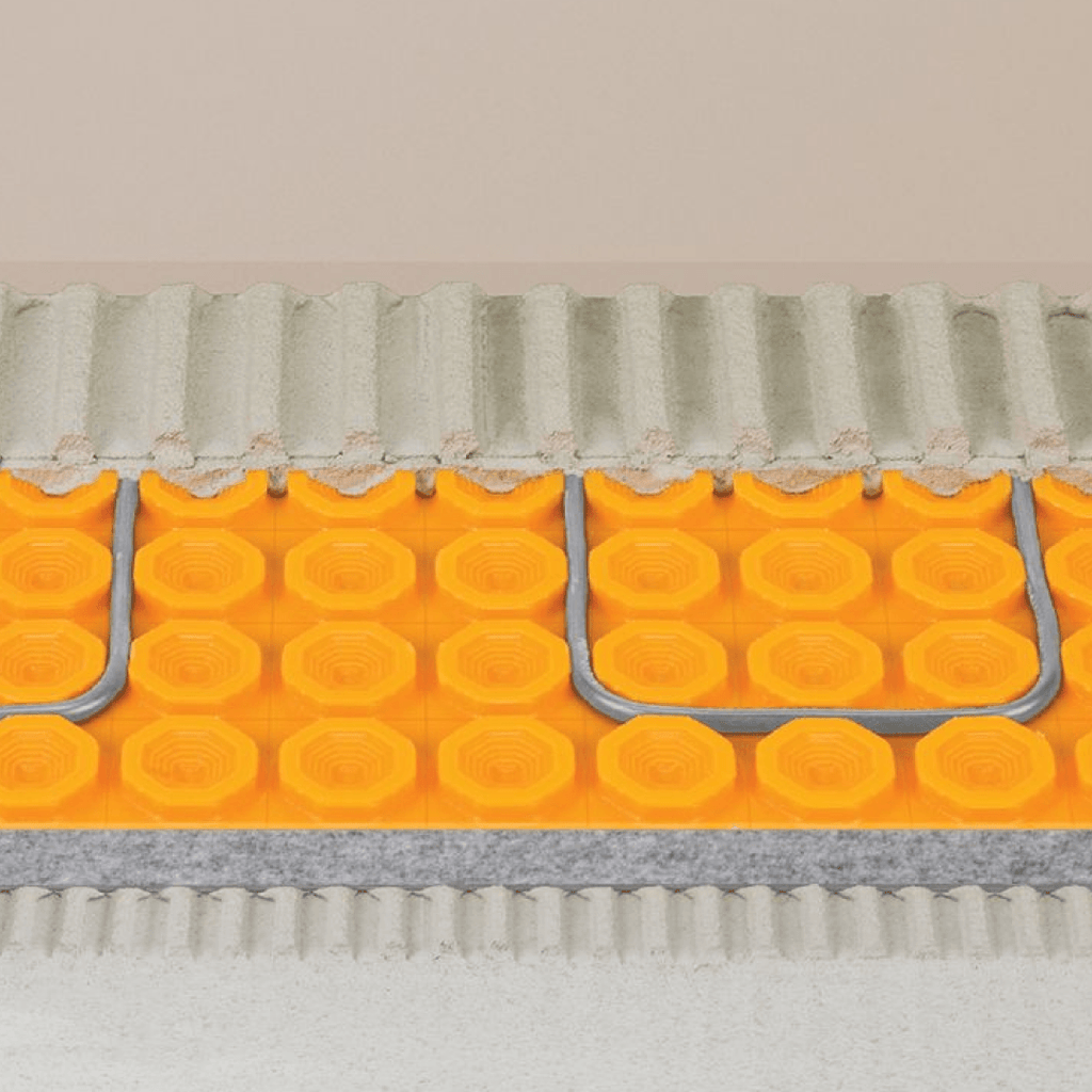 DHD 810M - Ditra-Heat-Duo Uncoupling Membrane With Integrated Sound Control And Thermal Break SCHLUTER