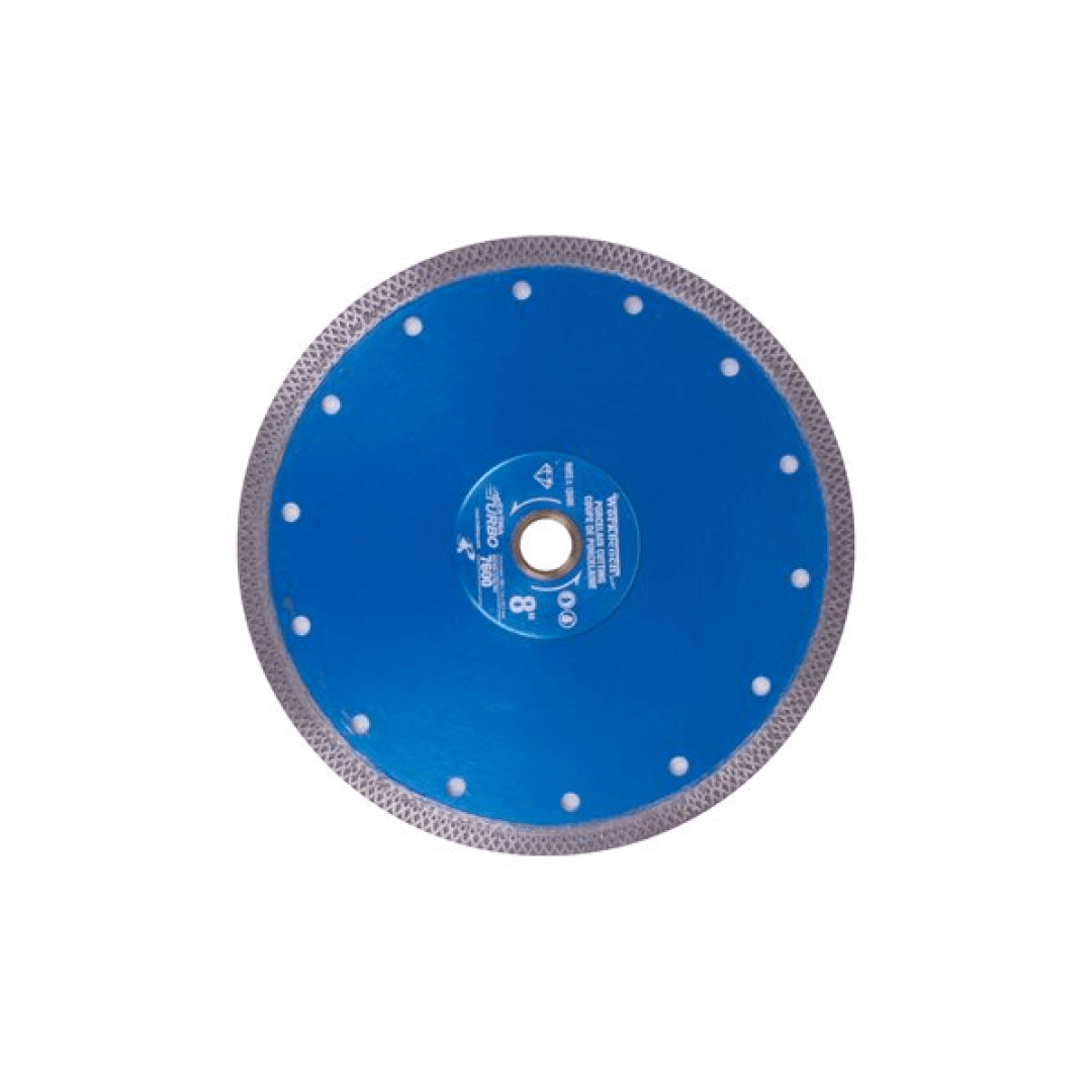 Diamond Saw Blade 8in Super Thin X Turbo - TESCO Building Supplies 