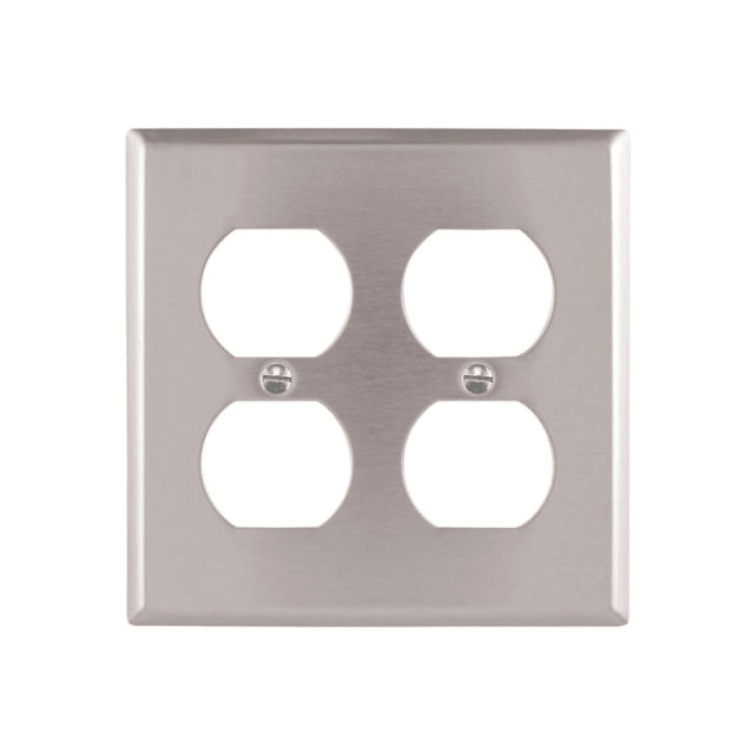 Duplex Receptacle Wallplate - 93102-SP EATON