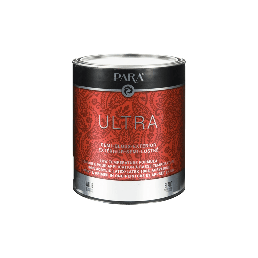 Exterior Ultra Low Temperature Semi-Gloss White Paint - 7504 PARA