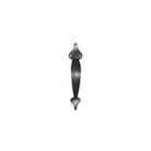 Gate Pull Handle | Black Galvanized Steel - GHW10 - TESCO Building Supplies 